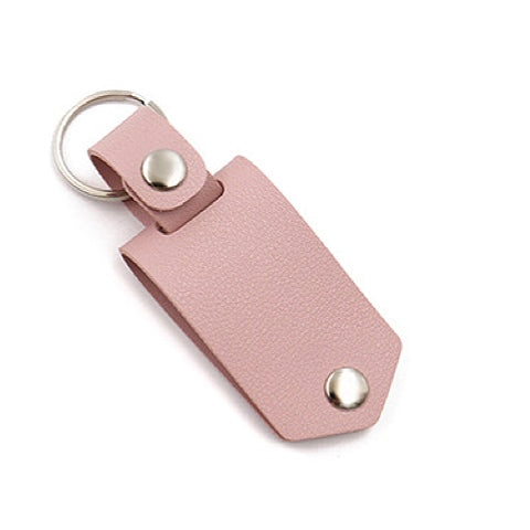 Custom Leather Photo Keychain