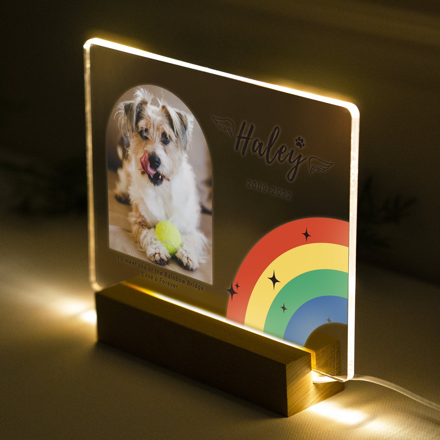 Custom Pet Acrylic Plaque