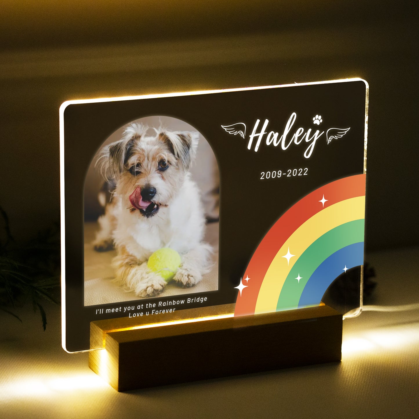 Custom Pet Acrylic Plaque